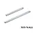 GPM Aluminium Centre Chassis Braces in silver, featuring two matching metal reinforcement bars with engraved branding.