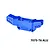 GPM blue anodised aluminium front shock tower featuring multiple mounting holes and the GPM logo, shown against a plain white background.