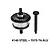 GPM Steel & Aluminium 13T/43T 1Mod Complete Centre Differential - Silver LMT1343S/CS-S