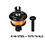 GPM Steel & Aluminium 13T/43T 1Mod Complete Front or Rear Differential - Orange LMT1343S-OR