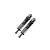GPM Aluminium 145mm Thickened Adjustable Shocks in grey, shown as a pair against a white background.