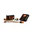 Spektrum Smart G2 Air Powerstage Bundle including an 850mAh 3S LiPo battery, USB charger, and charge cable on a white background.