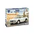 Product packaging for the Italeri 1/24 Lancia Fulvia Coupe 1.6 HF Fanalone plastic model kit, featuring box art of the white car.