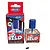 Deluxe Materials 3D Weld 40ml adhesive box and bottle with a blue cap and small application brush.