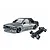 MST E30RB grey RC drift car with Pandem body kit and separate black chassis on a white background.