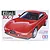 Tamiya 1/24 scale Mazda Efini RX-7 plastic model kit box art featuring a bright red sports car.