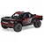 ARRMA MOJAVE 6S 1/7 EXB desert truck in black with red and grey sponsor graphics on a clean white background.