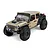 Axial SCX10 III Motobilt Valyrian Jeep JT Gladiator RC rock crawler in tan against a white background.