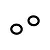 Two black rubber O-rings shown against a plain white background in a studio shot.