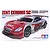 Tamiya 1/24 scale Lexus SC430 2006 Zent Cerumo plastic model kit box art showing a red and silver race car.