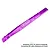 GPM Aluminium 4.5mm Thick Chassis Brace/Skid Plate - Purple MAKM016-P