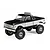 Axial SCX24 1967/72 Chevrolet C10 RC Rock Crawler in black and white finish, studio shot against a white background.