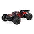 ARRMA Mini Kraton 3S BLX 4X4 1/16 scale RC monster truck in red and black livery against a white background.