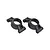 RPM Black Traxxas X-Maxx Oversized Rear Hub Set 81732