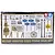 Tamiya 1/48 scale Road Sign Set plastic model kit box, featuring various European-style road signs, street lamps, a wooden fence, and a wagon wheel.