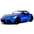 HPI Stage D24 Toyota Supra GR electric RWD RC car in metallic blue against a white background