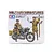 Tamiya 1/35 British BSA M20 Motorcycle w/ Military Police Set Scaled Plastic Model Kit 35316