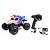 Losi Mini LMT Sparkle Smash RC Monster Truck 1/18 scale RTR with controller, battery, and USB charger.