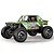 Green Maverick Scout-24 Flux 1/24 scale electric RC rock crawler studio product shot on white background.
