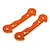 HPI Savage Orange 4x54x3mm Lower Suspension Arm Pin Brace 2Pcs 105893