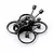 BetaFPV Pavo20 Pro II Brushless FPV Drone in black with duct frame, camera, and dual antennas against a white background.