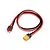 Hobbies Direct 14AWG charge lead with a female XT60 connector on one end and a male Deans connector on the other.