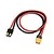 Hobbies Direct charging lead with a female XT60 connector on one end and a male Traxxas connector on the other, using 14AWG wire.