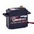 Surpass S1500M digital servo featuring a black plastic case, gold output gear, and a label showing 15KG torque against a white background.