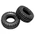 Two black rubber RC buggy rear tyres featuring prominent tread blocks and embossed sidewall lettering on a clean white background.
