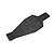 Kyosho carbon fibre main RC chassis plate featuring pre-drilled mounting holes and slots against a clean white background.