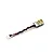 Kyosho 2-way connector for LED light unit featuring a small circuit board, multi-coloured twisted wires, and white plastic connectors against a white background.