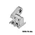 GPM Racing silver aluminium transmission case shown on a plain background with visible branding and text.