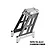 GPM Carbon Fibre and Aluminium Centre Tower Brace in silver against a white background with overlaid text.