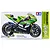 Tamiya 1/12 Kawasaki Ninja ZX-RR Motorcycle Scaled Plastic Model Kit 14109