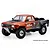Studio product photo of the Kyosho Outlaw Renegade 2RSA 1/10 electric short course truck on a white background, featuring a painted orange and grey body.