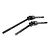 Two black metal front CVD driveshafts for RGT RC vehicles shown against a plain white background.