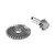 RGT 30T spiral bevel gear and smaller input gear shown against a plain white background.