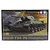 Tamiya 1/48 scale Russian T34/76 1941 tank model kit box art showing a green tank in a field.