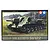 Tamiya 1/48 scale Russian SU-122 Tank Destroyer plastic model kit box featuring an illustration of the tank in a field.