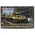 Tamiya 1/48 scale German King Tiger Production Turret model kit box art showing a camouflaged tank in a forest setting.
