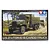 Tamiya 1/48 scale U.S. 2.5 Ton 6x6 Cargo Truck plastic model kit box art showing a military truck driving on a dirt road.