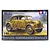 Tamiya 1/48 scale German Steyr Type 1500A Kommandeurwagen model kit box art showing a camouflaged staff car with two figures.