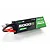 On-It RC 22.2V 5000mAh 100C 6S hard case LiPo battery pack with black and green label and output wires.