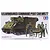 Tamiya 1/35 scale U.S. M577 Armoured Command Post Car model kit box art showing the vehicle and soldiers.