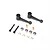 Blade Rotor Linkage Set components including two plastic arms, screws, bearings, and brass bushings on a white background.
