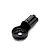Black molded plastic tail motor mount for Blade InFusion 210 helicopter, shown on a clean white background.