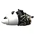Dualsky CRS3500.11 Mk IV contra-rotating brushless motor with white spinner on a plain white background.