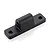 Black metal rear brace mount for HSP RC models featuring two mounting holes and a central cylindrical post.