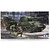 Tamiya 1/35 scale Russian T34/76 Tank ChTZ Version model kit box art showing a green tank and soldiers in a battlefield scene.
