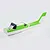FMS 1220mm RC airplane fuselage in green and white foam against a neutral background.